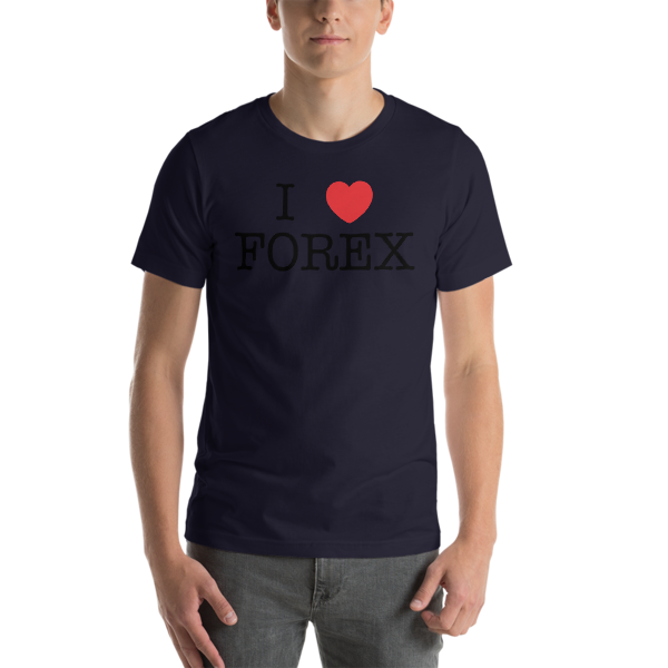 I Love Forex Short-Sleeve Unisex T-Shirt | New Age Threads